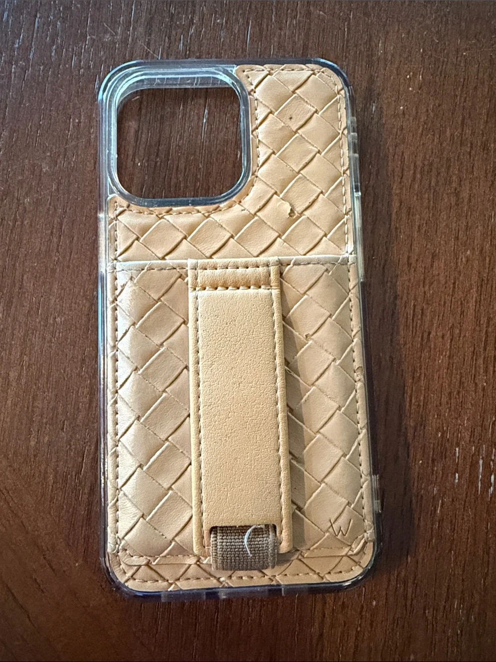 Wallis Clear Bumper with Black Back iPhone 13 Pro Case